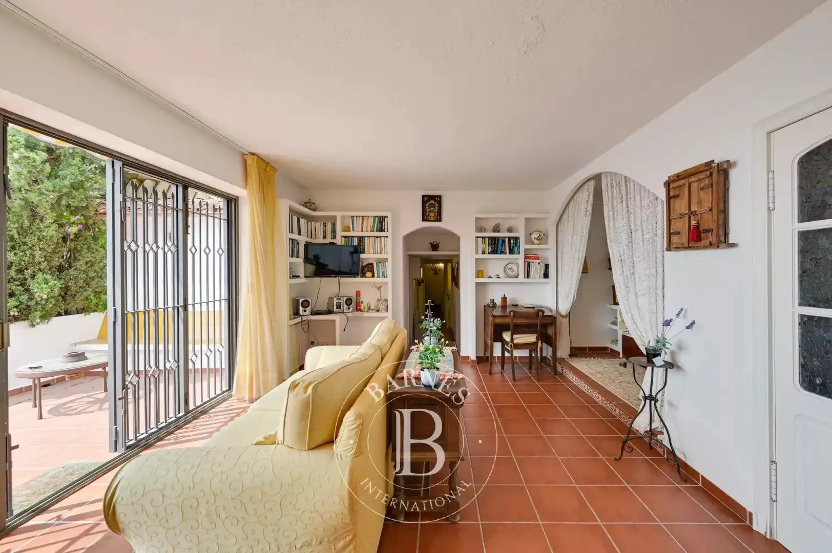 Sala d'estar de Casa o xalet en venda en Lloret de Mar amb Aire condicionat, Calefacció i Jardí privat