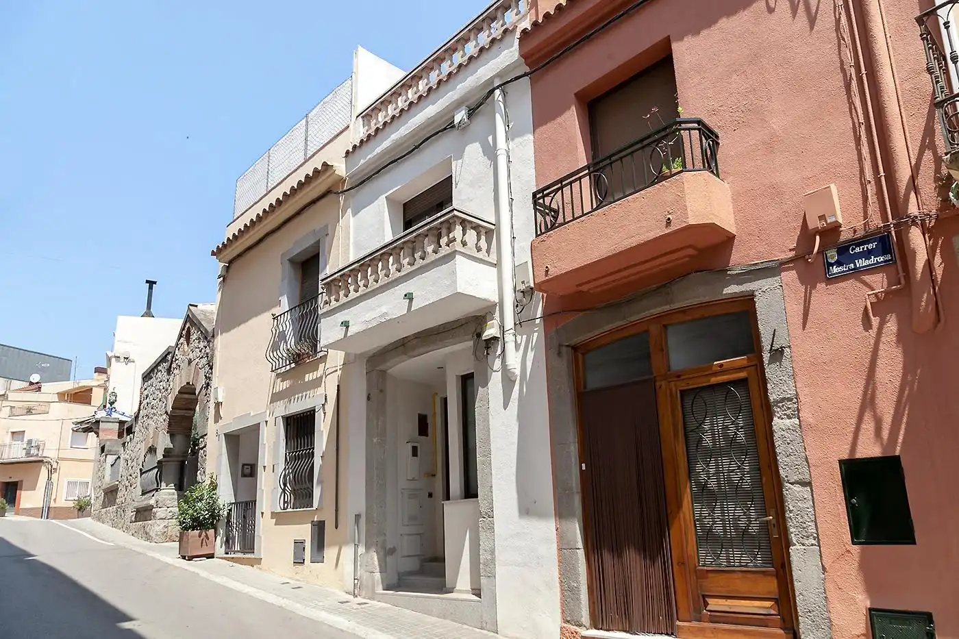 Vista exterior de Casa o chalet en venta en Vilassar de Dalt con Calefacción, Terraza y Amueblado