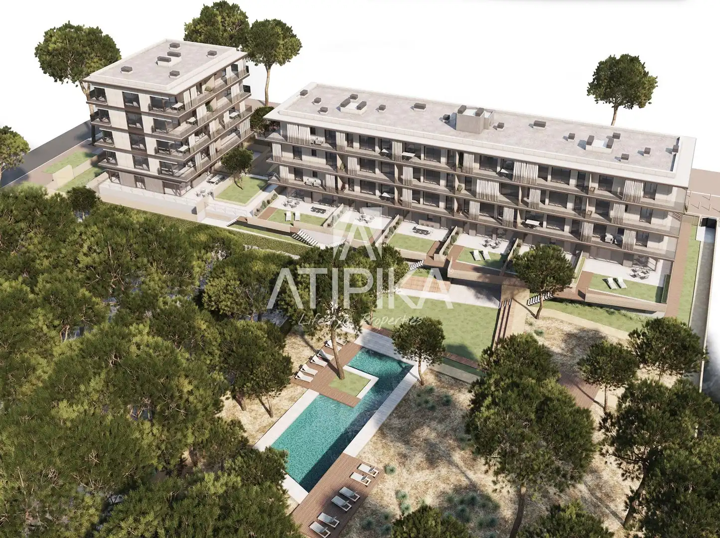 Vista exterior de Pis en venda en Gavà amb Calefacció, Terrassa i Moblat