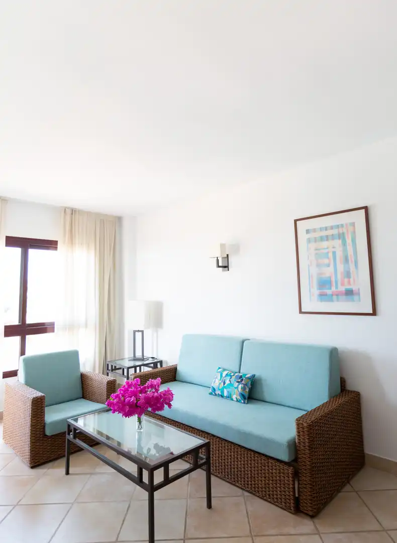 Living room of Apartments for sale in Estepona  with Air Conditioner, Terrace and Swimming Pool