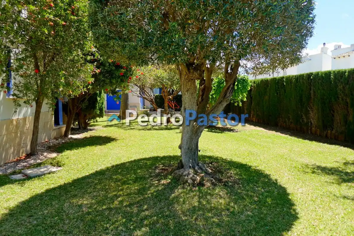 Jardín de Apartamento en venta en Dénia con Aire acondicionado, Calefacción y Jardín privado