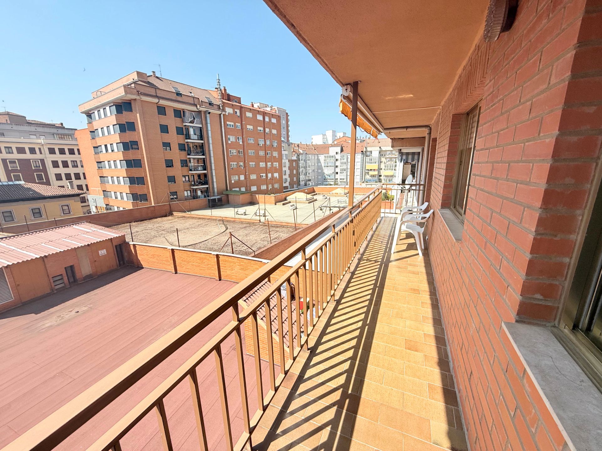 Terrace of Flat for sale in León Capital   with Heating, Parquet flooring and Terrace