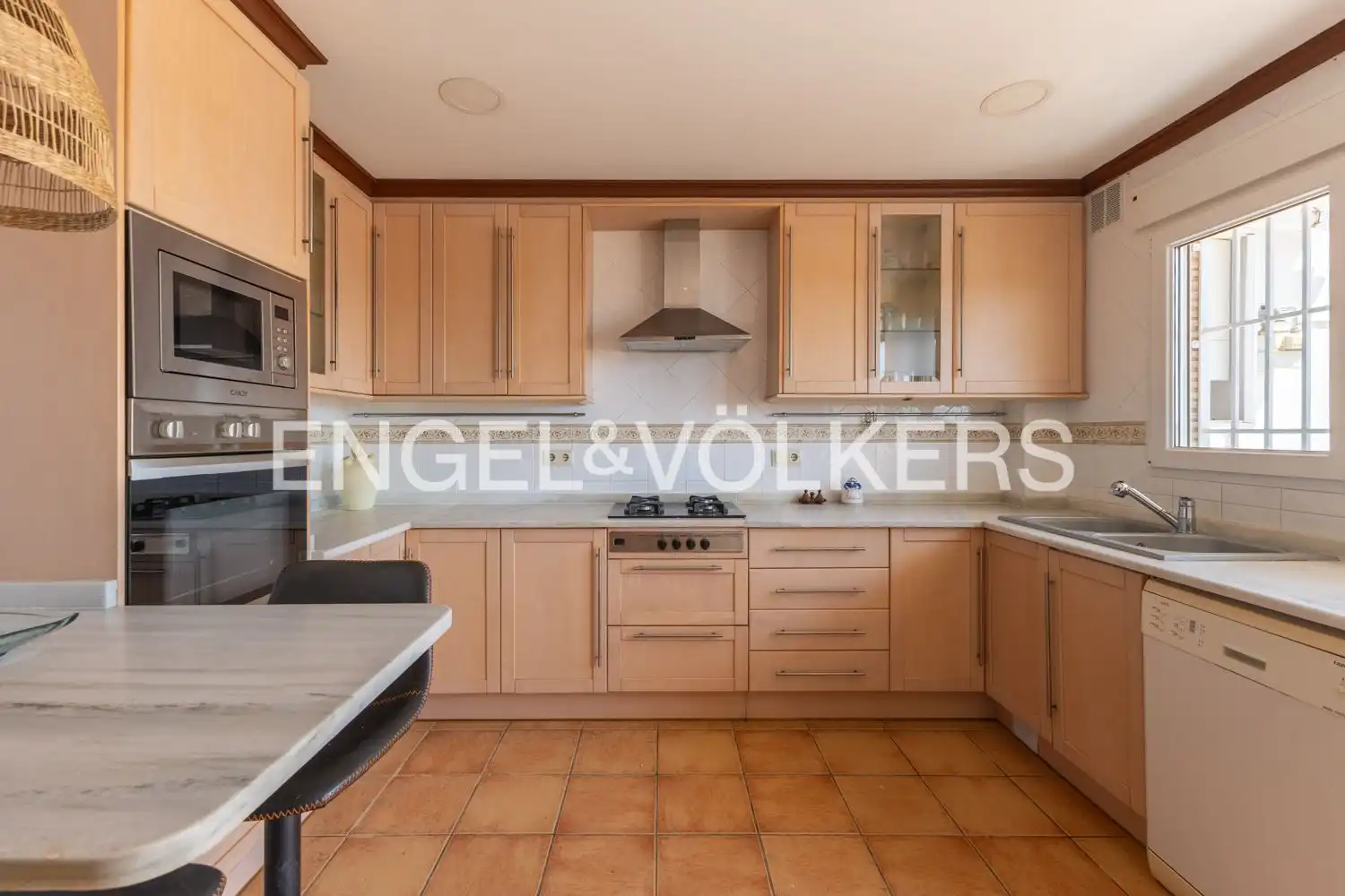 Cocina de Casa adosada de alquiler en Puçol con Calefacción, Jardín privado y Terraza