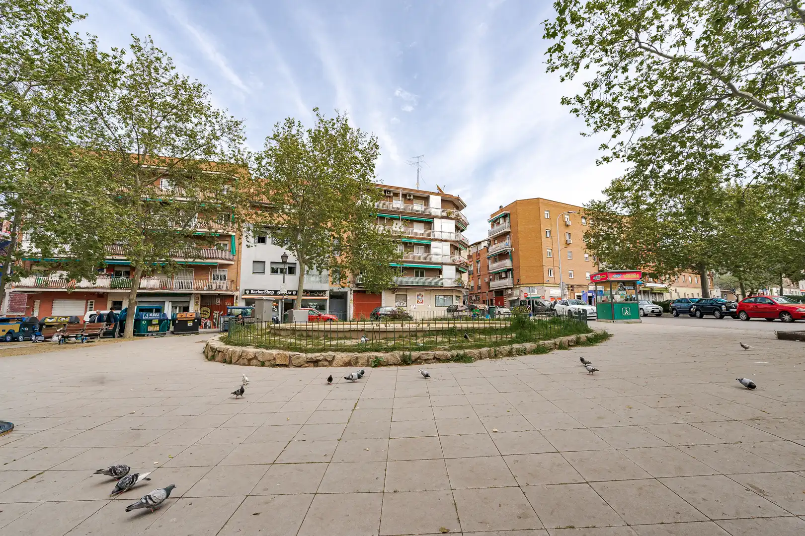 Außenansicht von Wohnung zum Verkauf in Madrid mit Privatgarten, Terrasse und Balkon