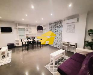 Living room of Attic to rent in Vélez-Málaga  with Air Conditioner, Private garden and Swimming Pool