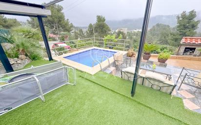 Piscina de Casa o xalet en venda en Vallirana amb Terrassa, Piscina i Balcó