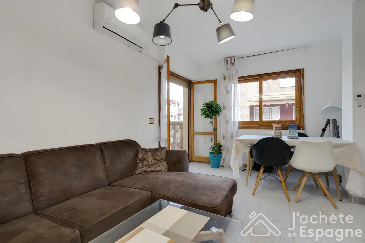 Sala de estar de Piso en venta en Moncofa con Aire acondicionado, Terraza y Amueblado