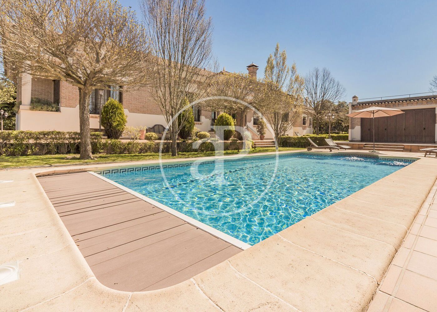 Swimming pool of House or chalet for sale in Nuevo Baztán  with Air Conditioner, Heating and Private garden