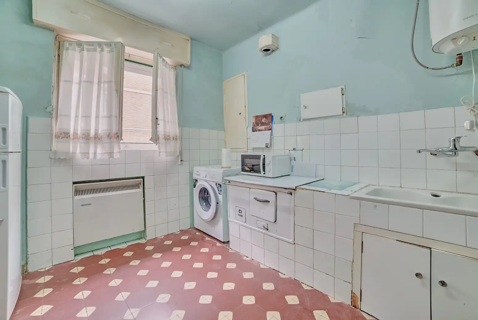 Cocina de Piso en venta en  Pamplona / Iruña con Calefacción, Parquet y Balcón