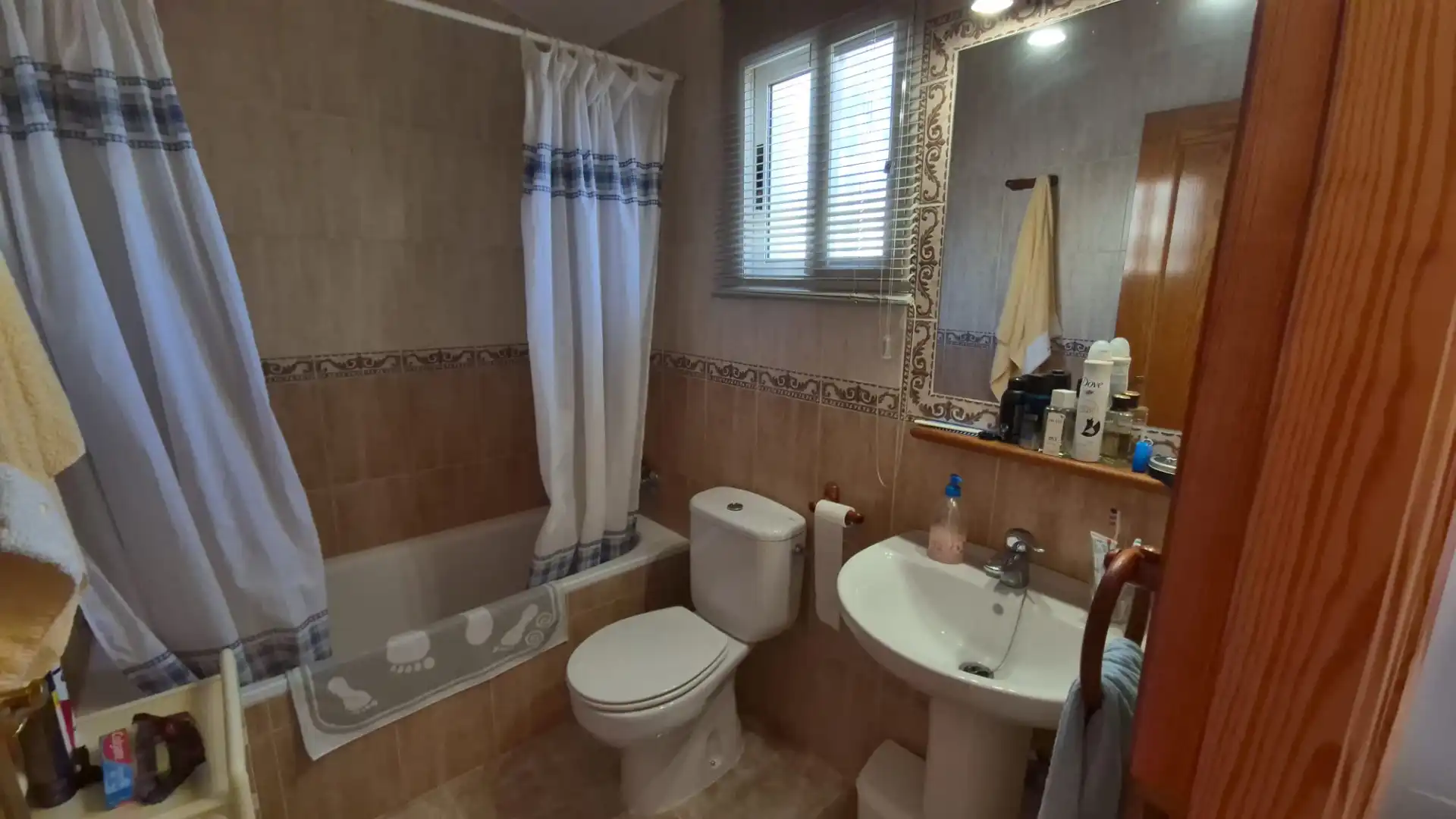 Baño de Casa adosada en venta en Pilar de la Horadada con Aire acondicionado, Terraza y Amueblado