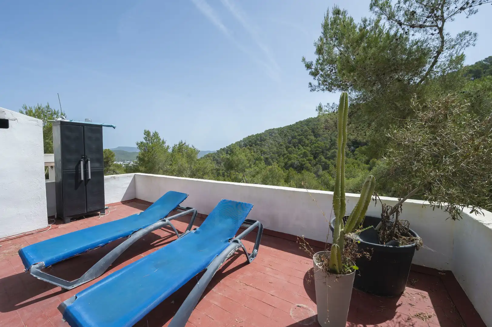 Terraza de Casa adosada en venta en Santa Eulària des Riu con Aire acondicionado y Calefacción