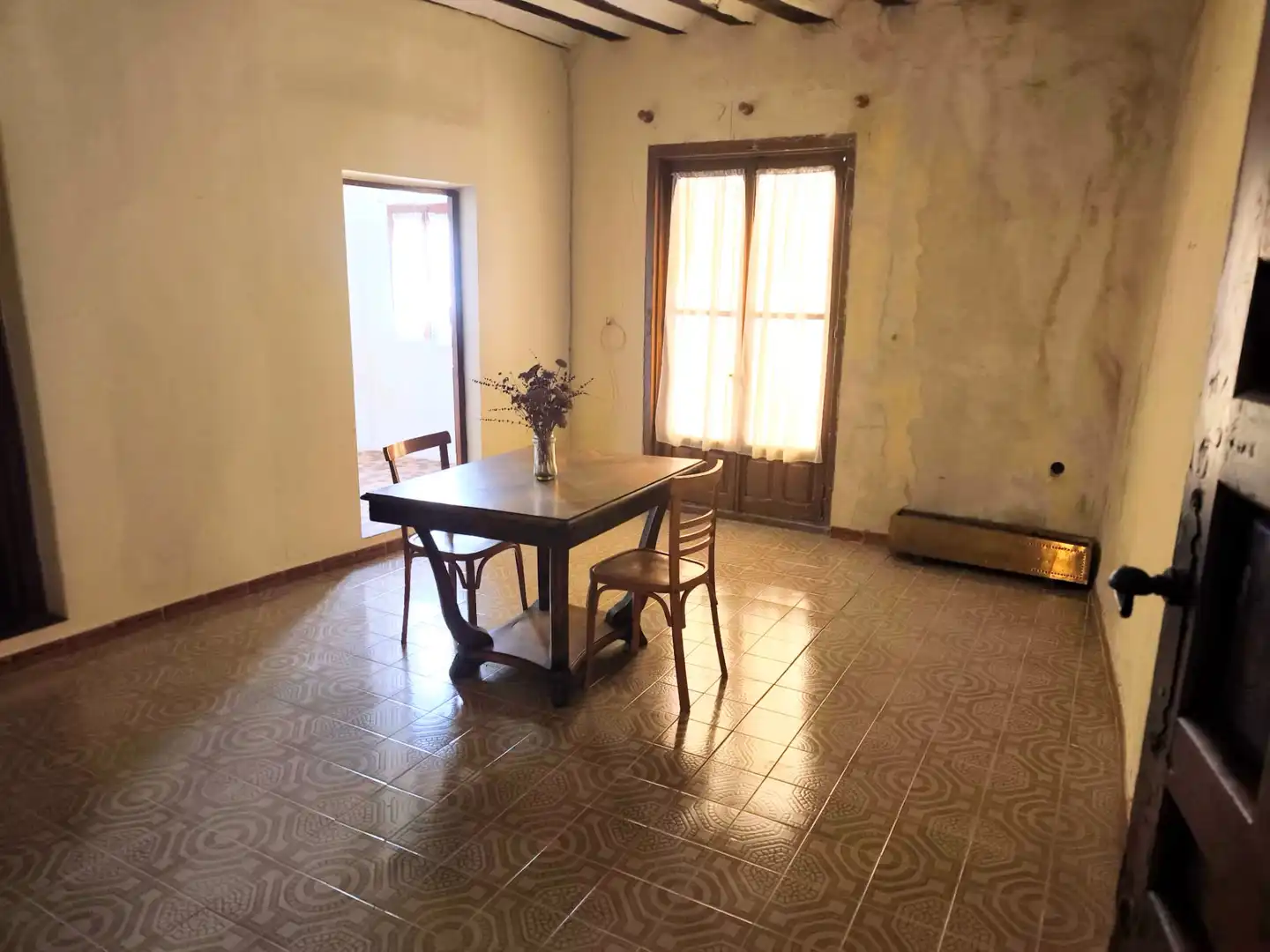 Esszimmer von Country house zum Verkauf in Moratilla de los Meleros mit Abstellraum und Balkon