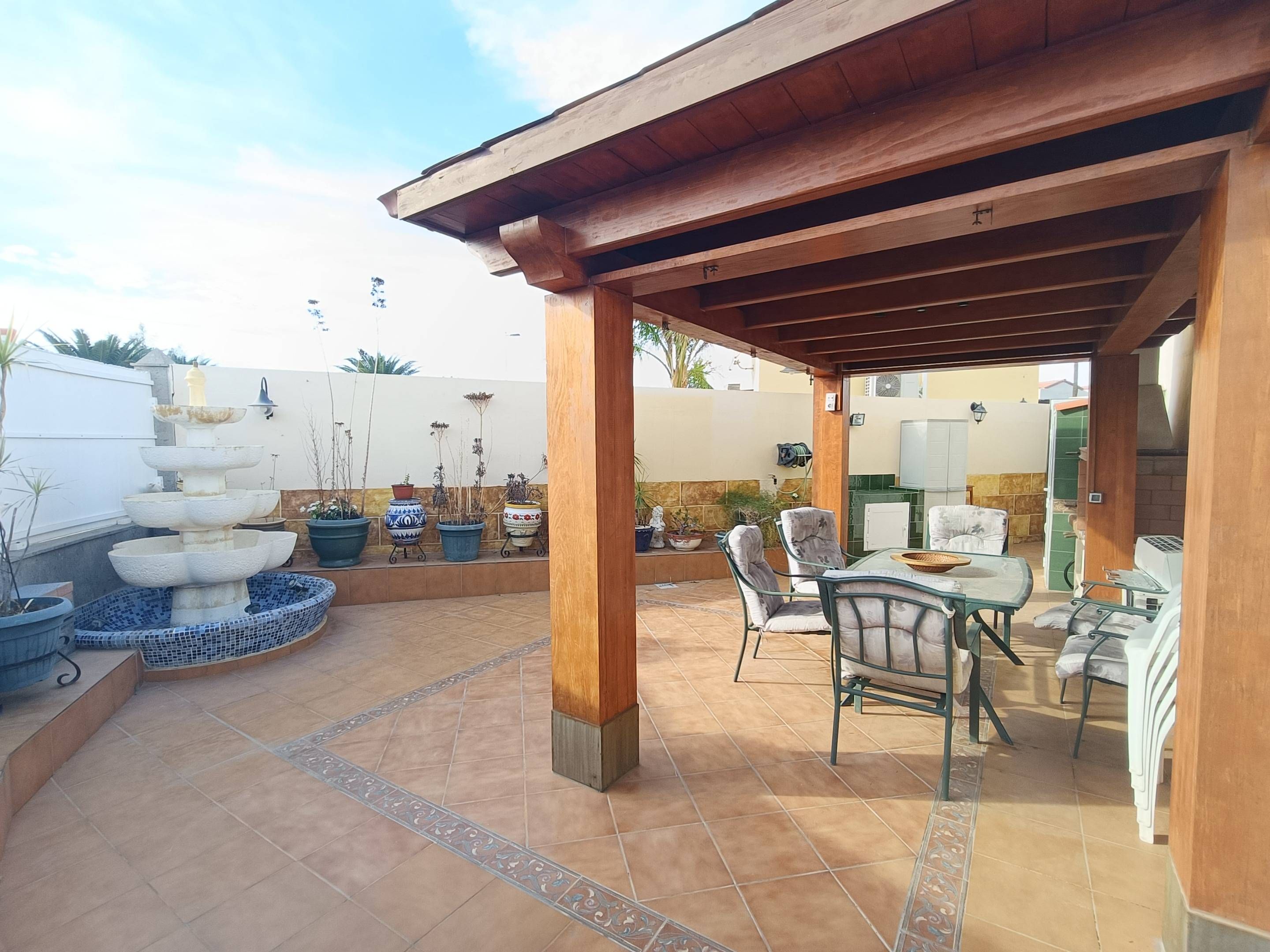 Terrace of Single-family semi-detached to rent in San Bartolomé de Tirajana