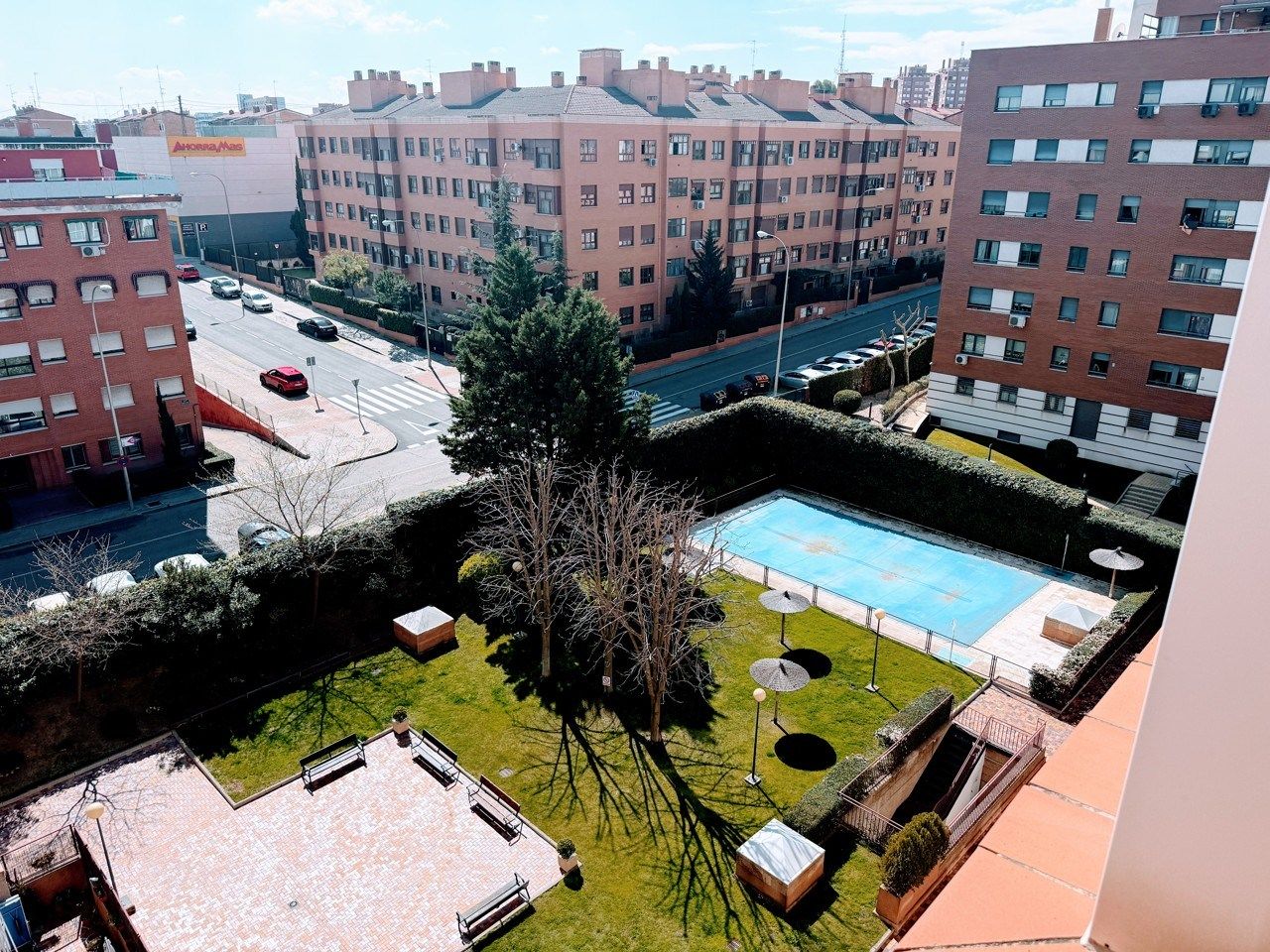 Vista exterior de Pis de lloguer en  Madrid Capital amb Aire condicionat, Calefacció i Terrassa