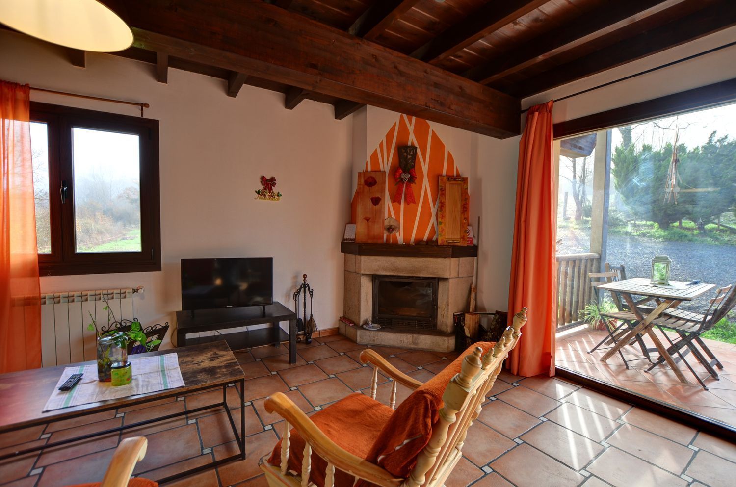 Living room of Flat for sale in Cangas de Onís  with Heating, Private garden and Terrace