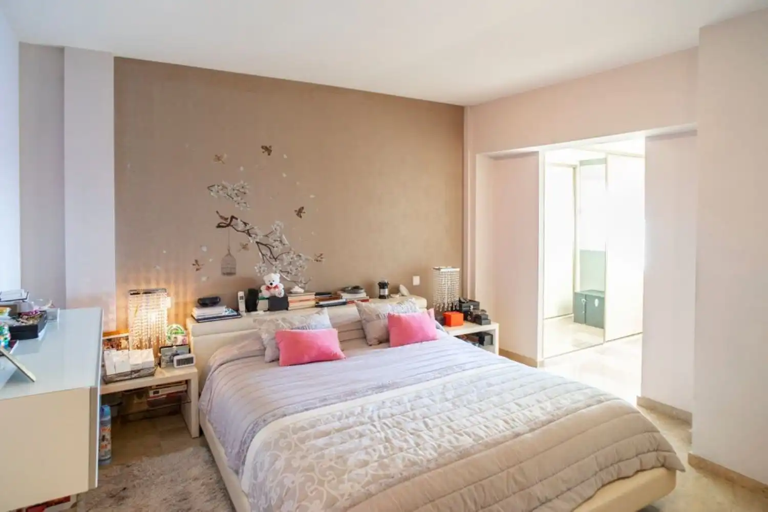 Bedroom of Houses for rent in Llucmajor  with Air Conditioner, Heating and Private garden