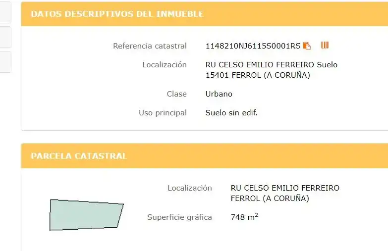 Terreno residencial en venta en Canido, imagen 4
