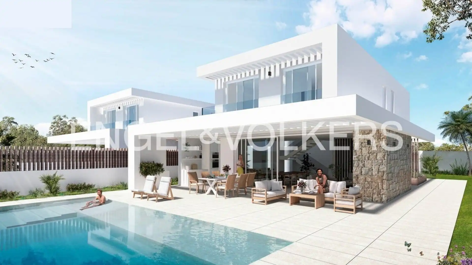 Vista exterior de Casa o xalet en venda en Torrevieja amb Aire condicionat, Calefacció i Jardí privat