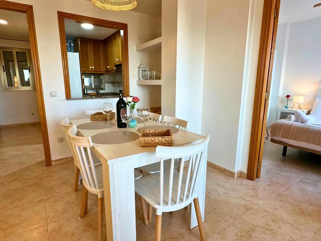 Comedor de Piso en venta en Villajoyosa / La Vila Joiosa con Aire acondicionado, Terraza y Amueblado