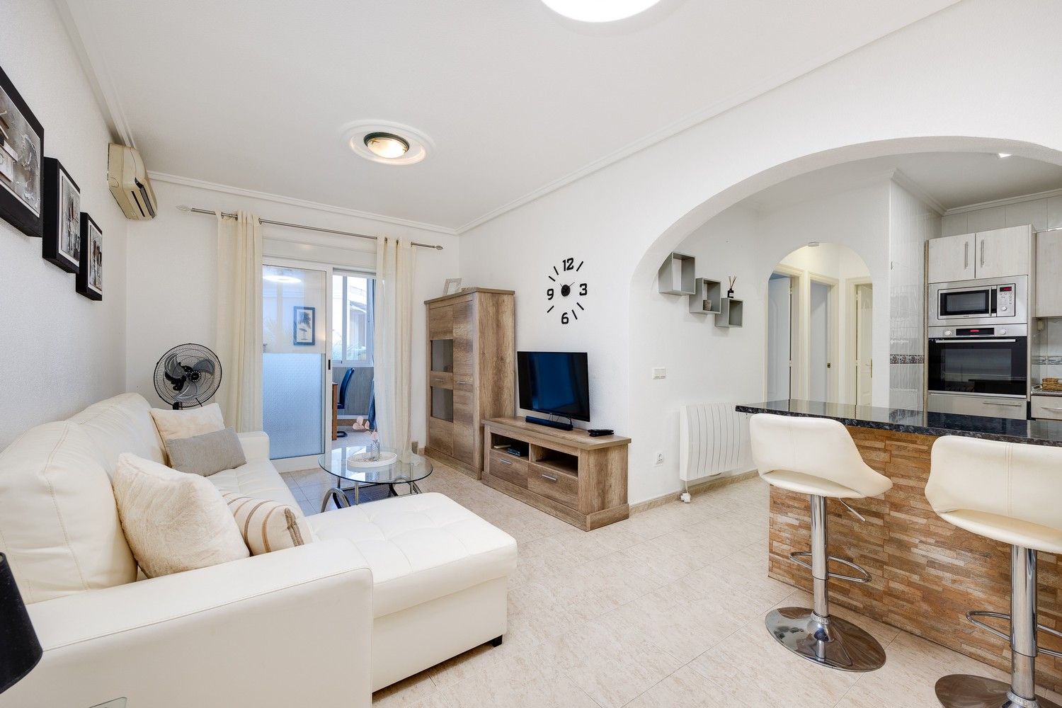 Sala de estar de Apartamento en venta en Rojales con Aire acondicionado, Calefacción y Jardín privado