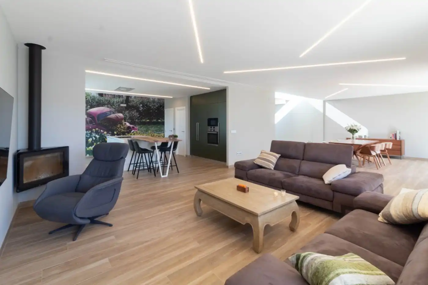 Living room of Houses for sale in Turís  with Air Conditioner, Heating and Private garden