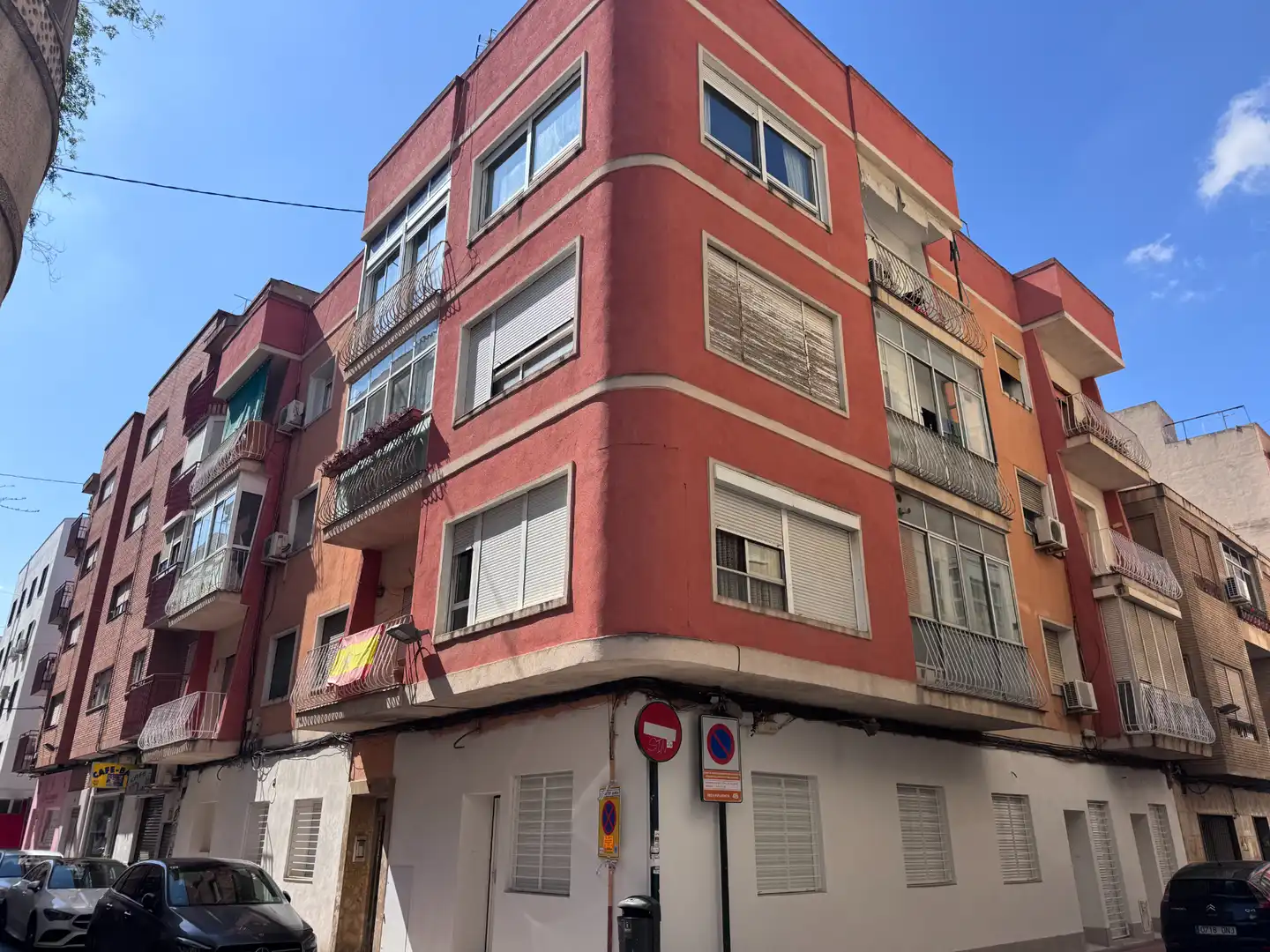 Vista exterior de Pis en venda en  Murcia Capital amb Balcó