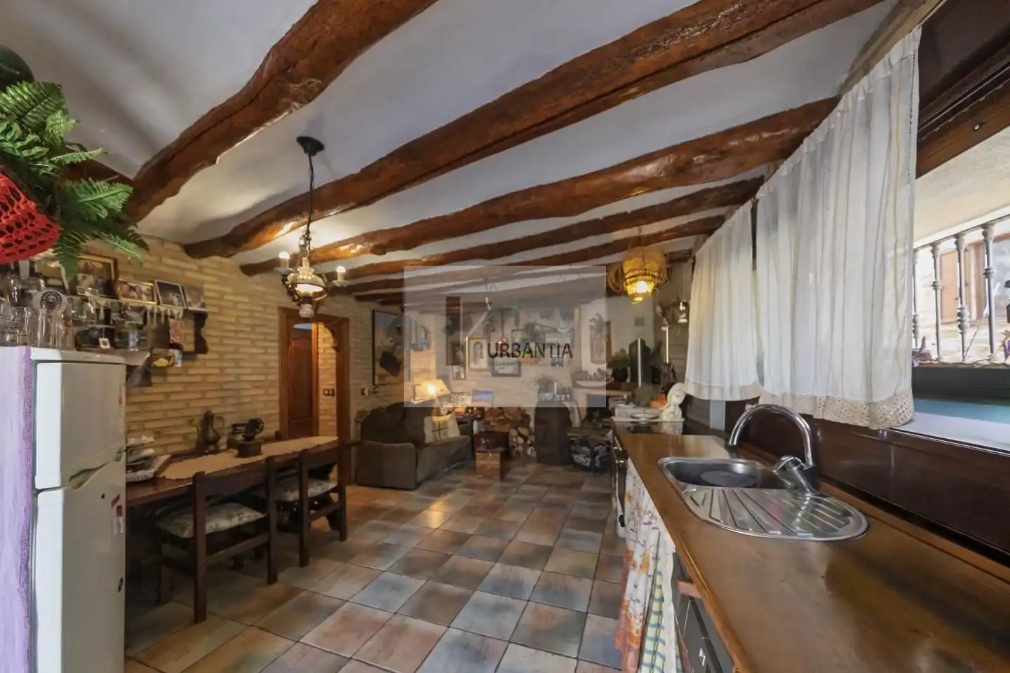 Cocina de Finca rústica en venta en Larraga con Calefacción