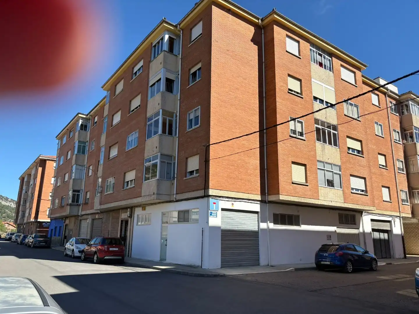 Exterior view of Flat for sale in Cistierna  with Heating, Terrace and Balcony