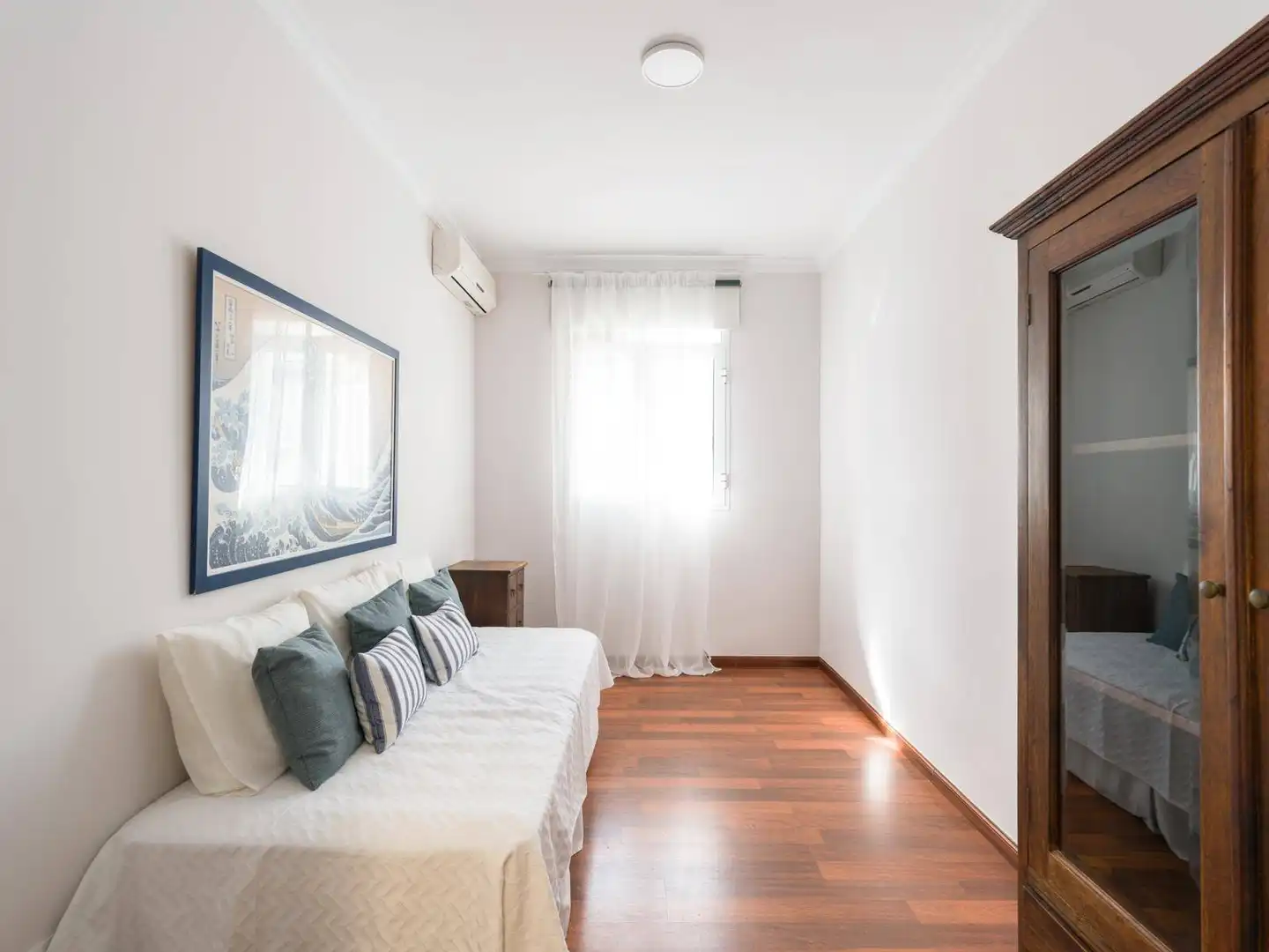 Bedroom of Flat for sale in Las Palmas de Gran Canaria  with Air Conditioner and Balcony