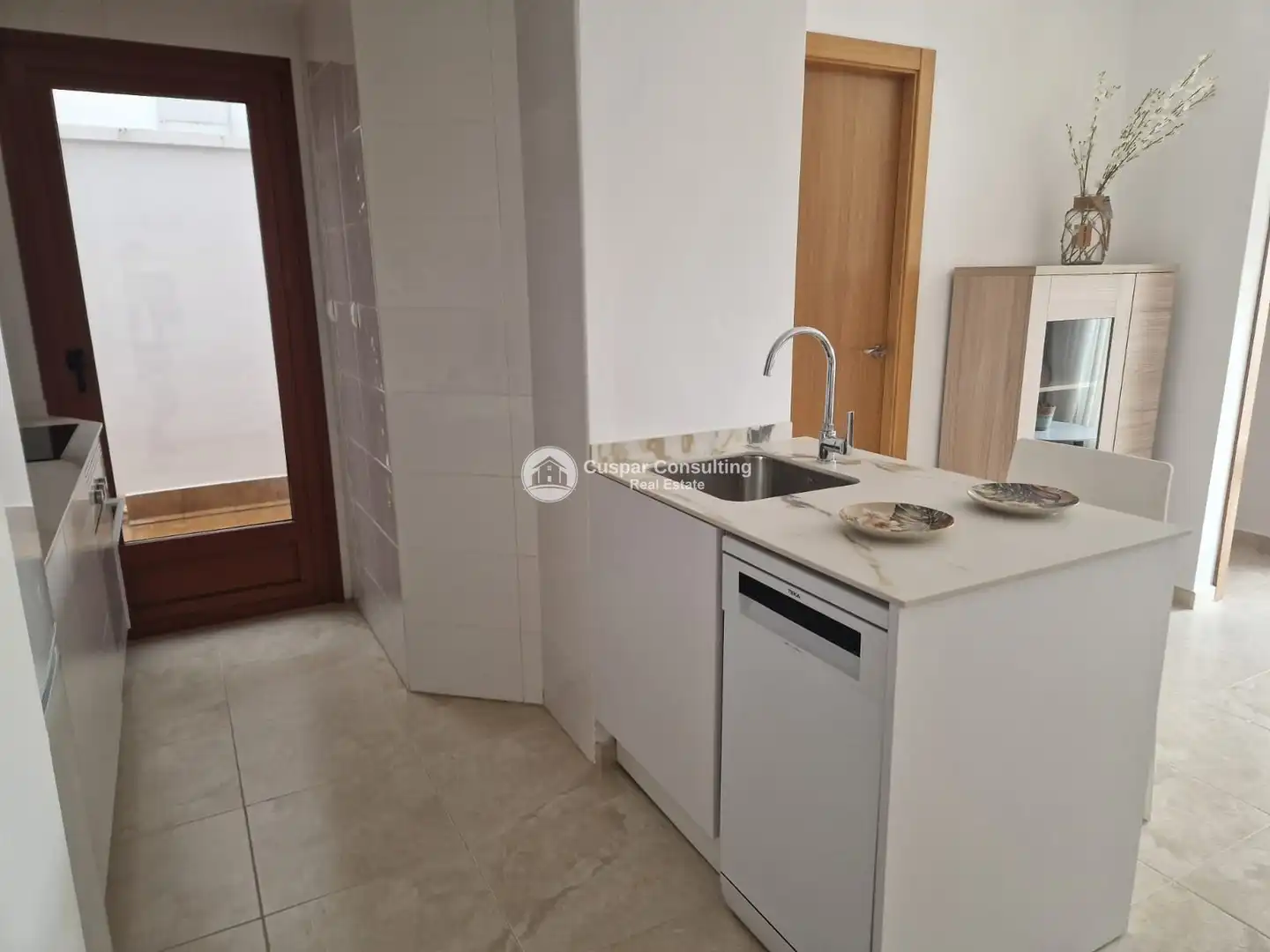 Cocina de Apartamento en venta en Murcia con Aire acondicionado, Calefacción y Terraza