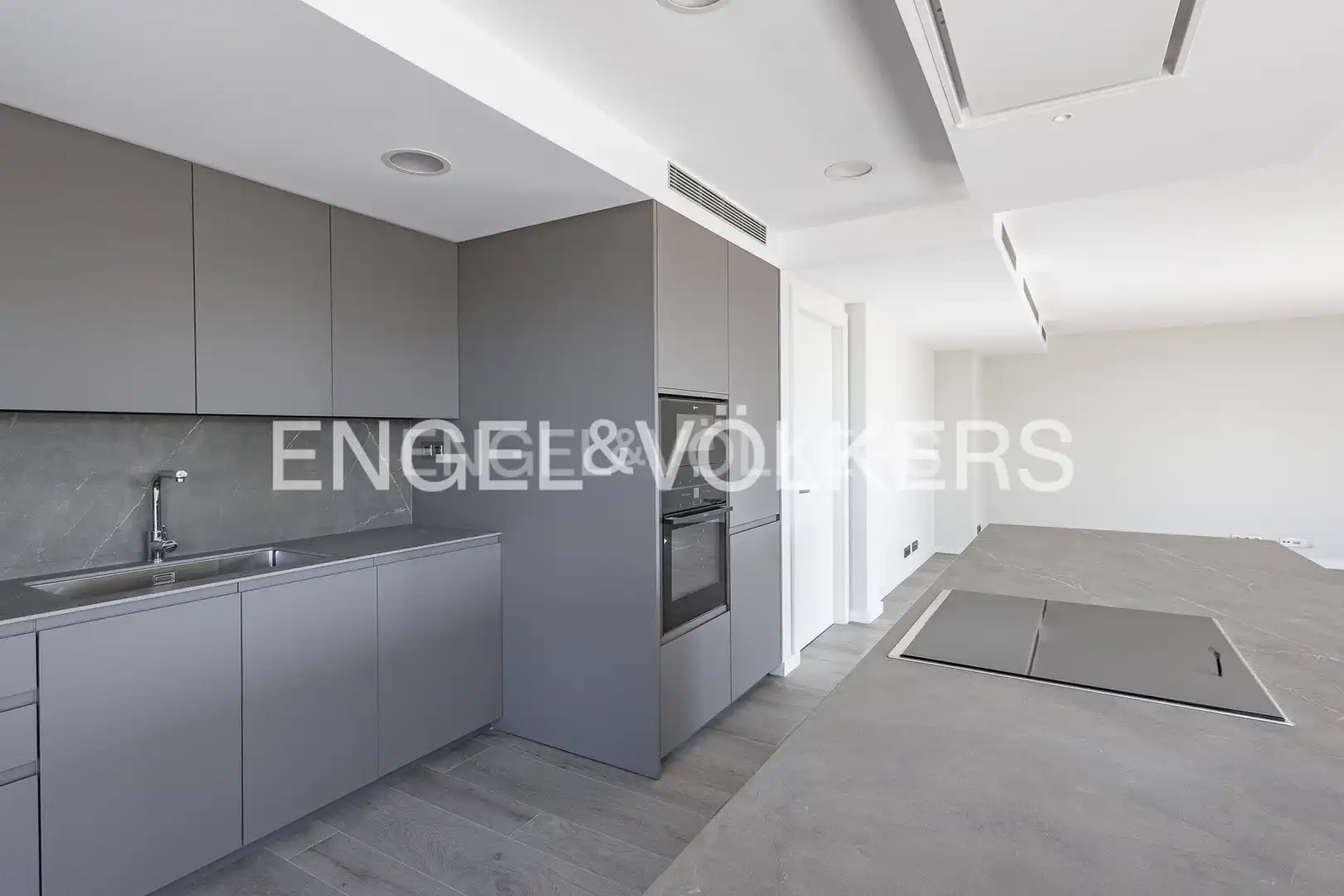 Cocina de Ático en venta en Esplugues de Llobregat con Aire acondicionado, Calefacción y Terraza