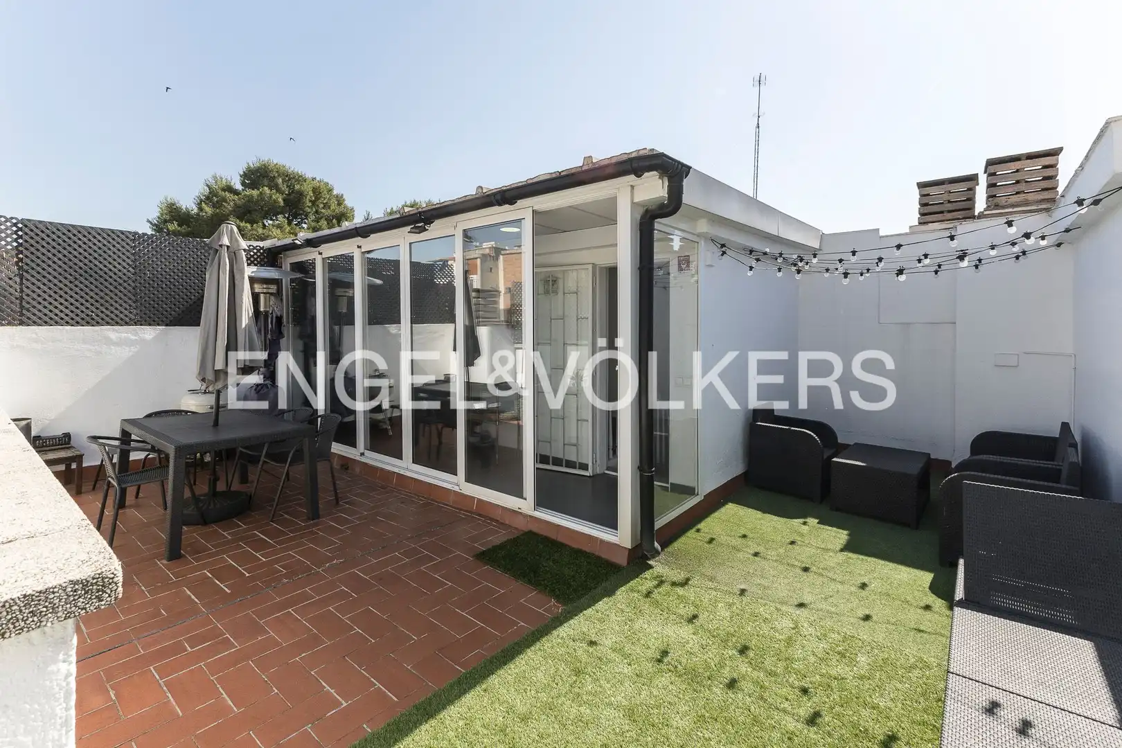Terrace of Flat for sale in Barcelona  with Air Conditioner, Heating and Parquet flooring