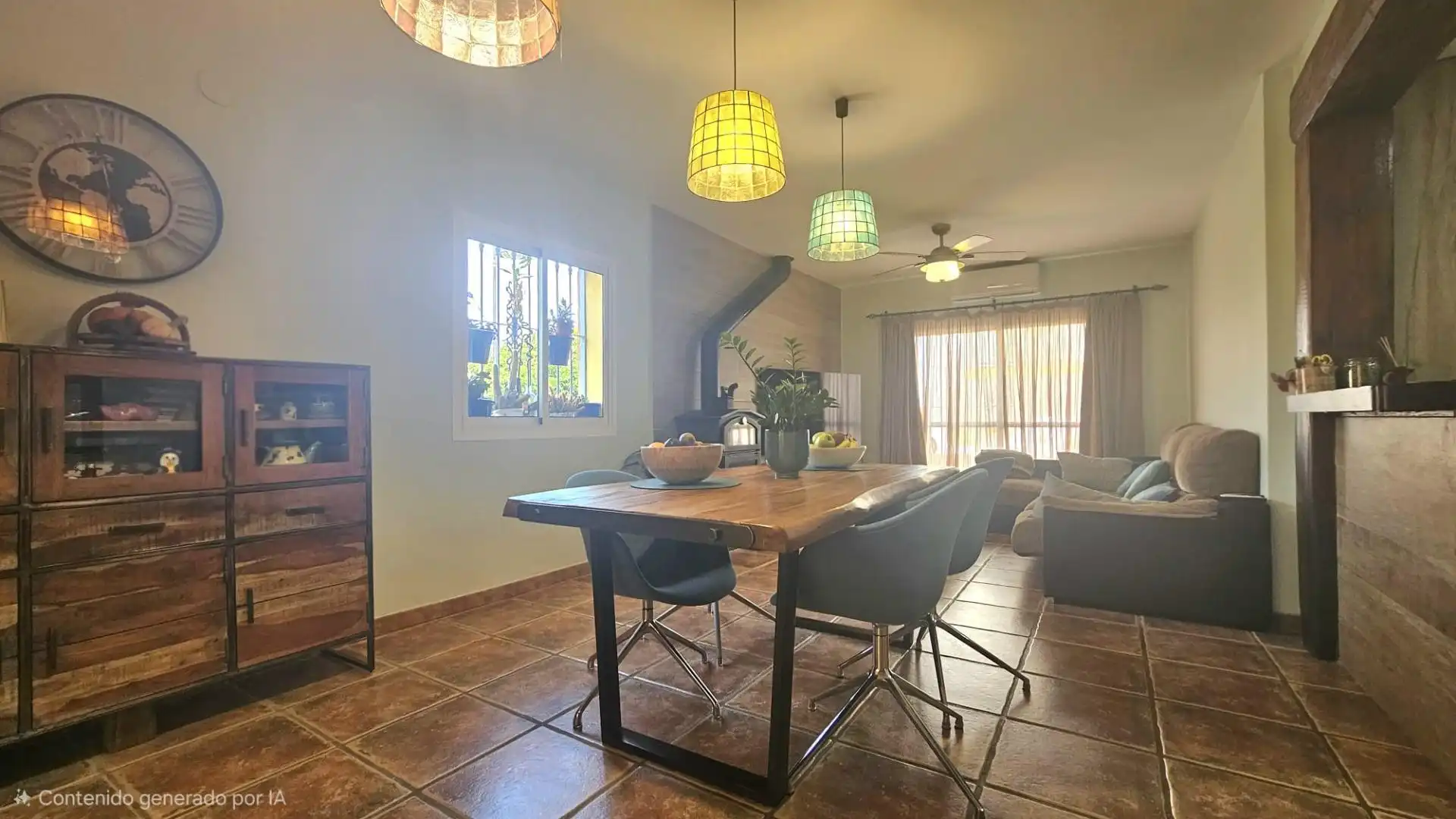 Comedor de Casa adosada en venta en Mijas con Aire acondicionado, Terraza y Trastero