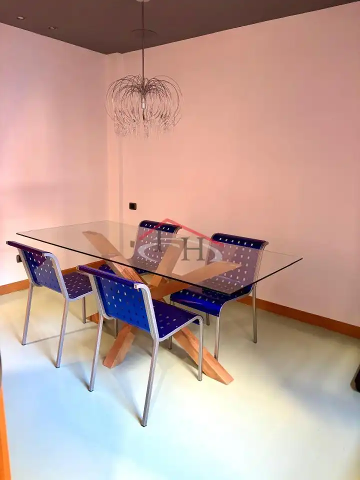 Dining room of Flat for rent in León Capital   with Heating, Parquet flooring and Terrace