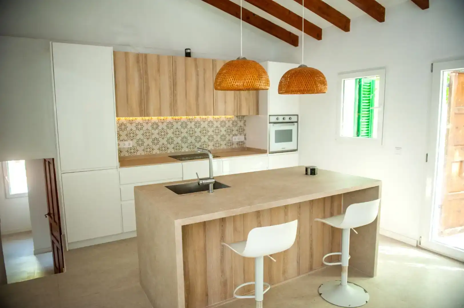 Kitchen of Houses for rent in Andratx  with Air Conditioner, Private garden and Balcony