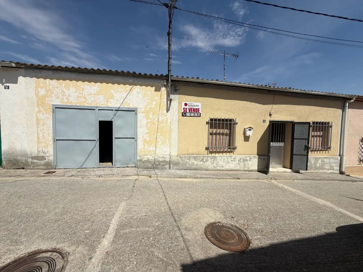 Vista exterior de Finca rústica en venda en Poveda de las Cintas amb Terrassa, Traster i Rentadora