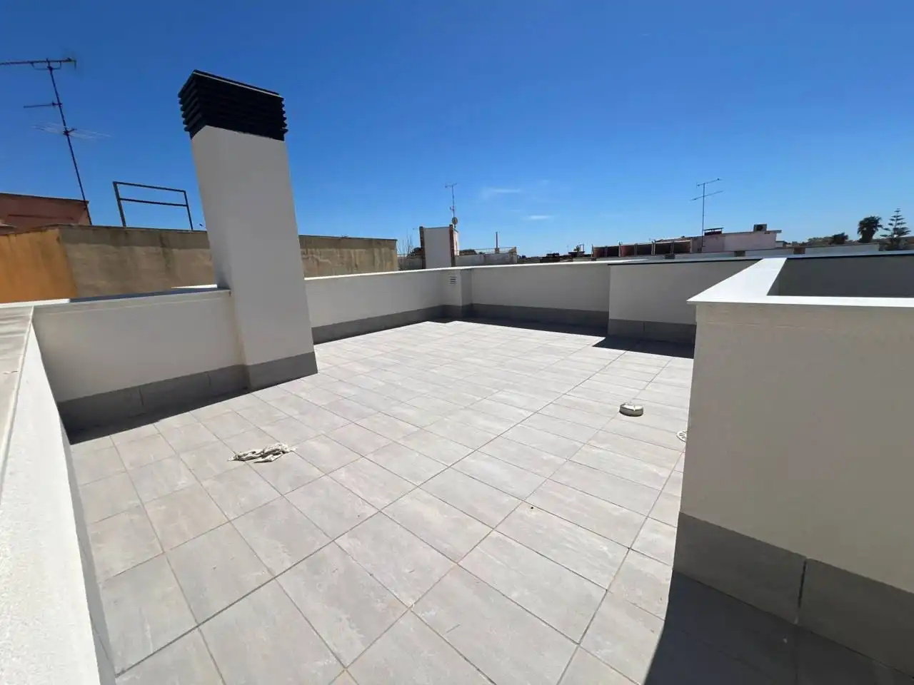 Terrace of Apartments for sale in Cubelles  with Air Conditioner, Heating and Parquet flooring