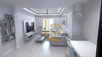 Living room of Flat for sale in  Madrid Capital  with Air Conditioner, Heating and Terrace