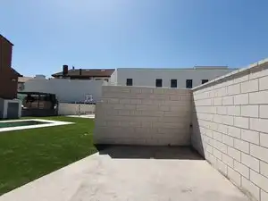 Exterior view of Detached homes for sale in Villanueva de la Cañada  with Air Conditioner, Heating and Private garden