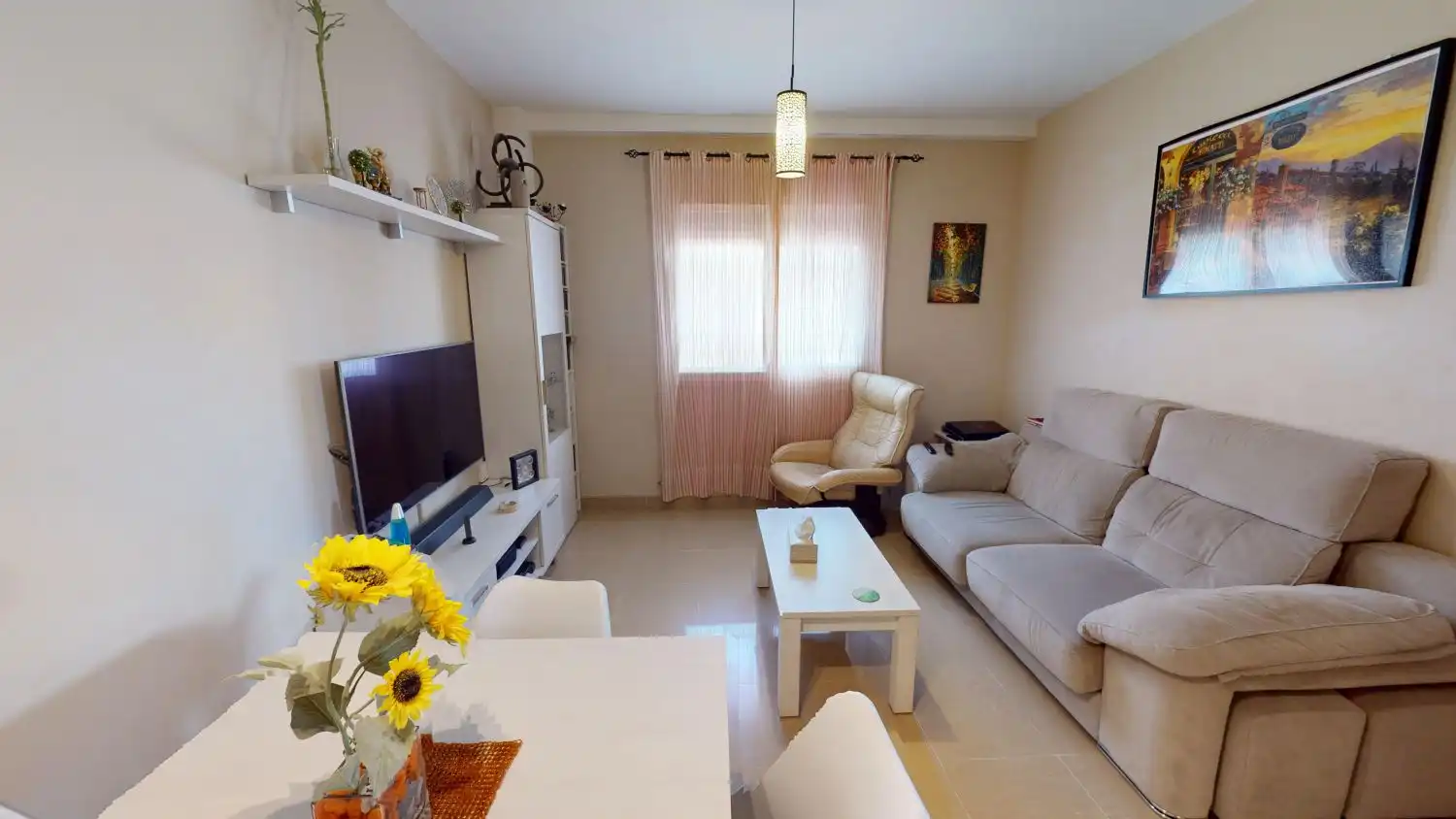 Sala d'estar de Pis en venda en Alcalá de Guadaira