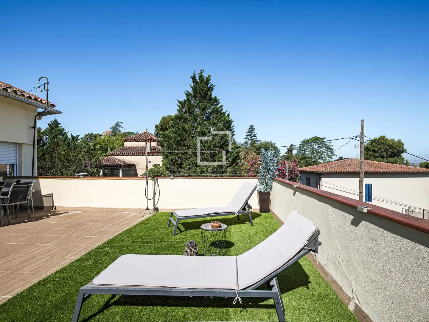 Terraza de Casa o chalet de alquiler en Sant Cugat del Vallès con Aire acondicionado, Calefacción y Terraza