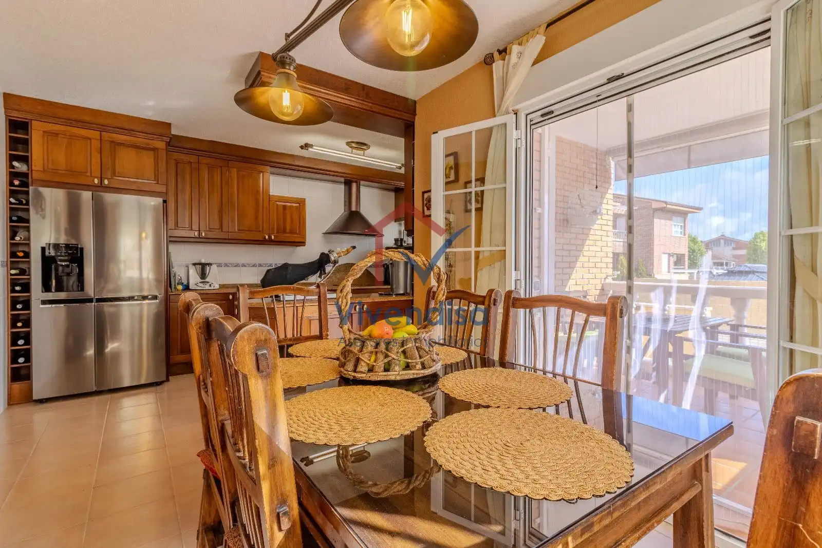 Comedor de Casa adosada en venta en Cabanillas del Campo con Terraza y Piscina