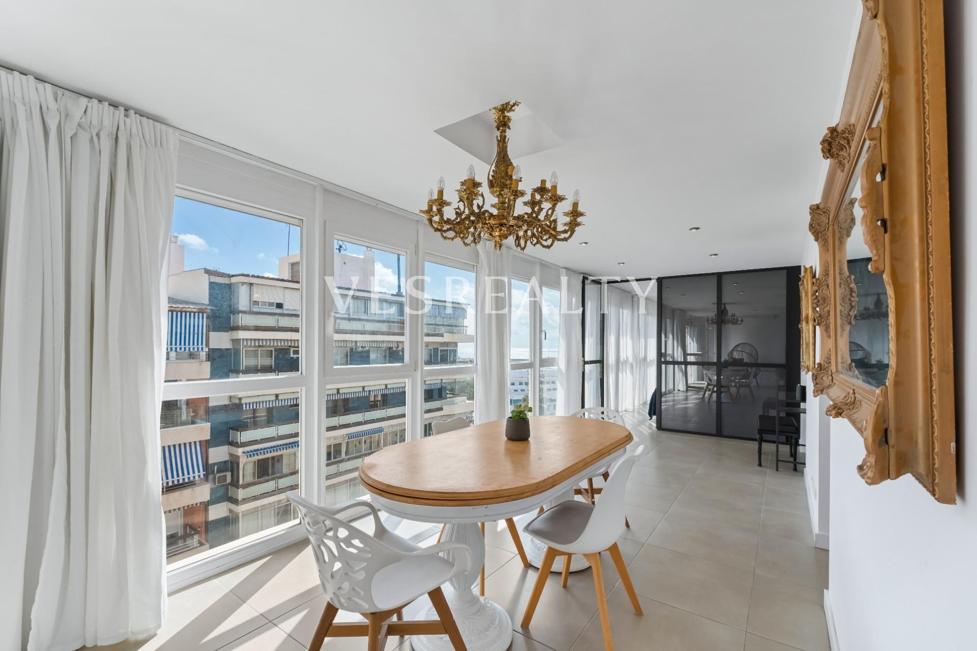 Dining room of Attic for sale in Alicante / Alacant  with Air Conditioner and Terrace