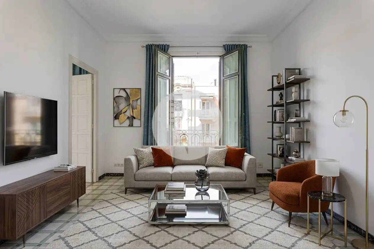 Appartamento con terrazza in vendita a Eixample