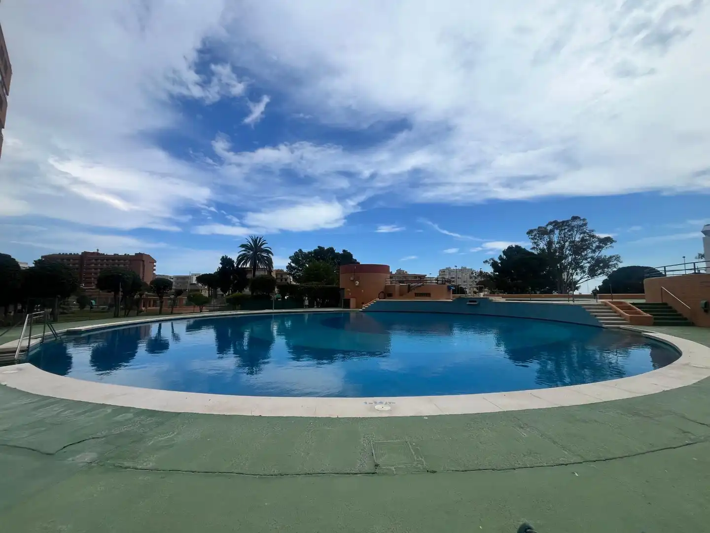 Swimming pool of Study for sale in Roses  with Air Conditioner, Parquet flooring and Balcony