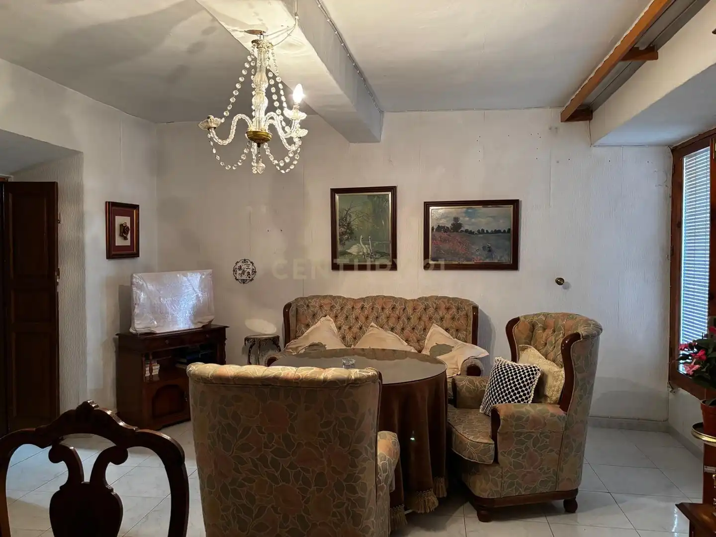 Sala de estar de Casa o chalet en venta en Torrejoncillo con Aire acondicionado, Jardín privado y Trastero