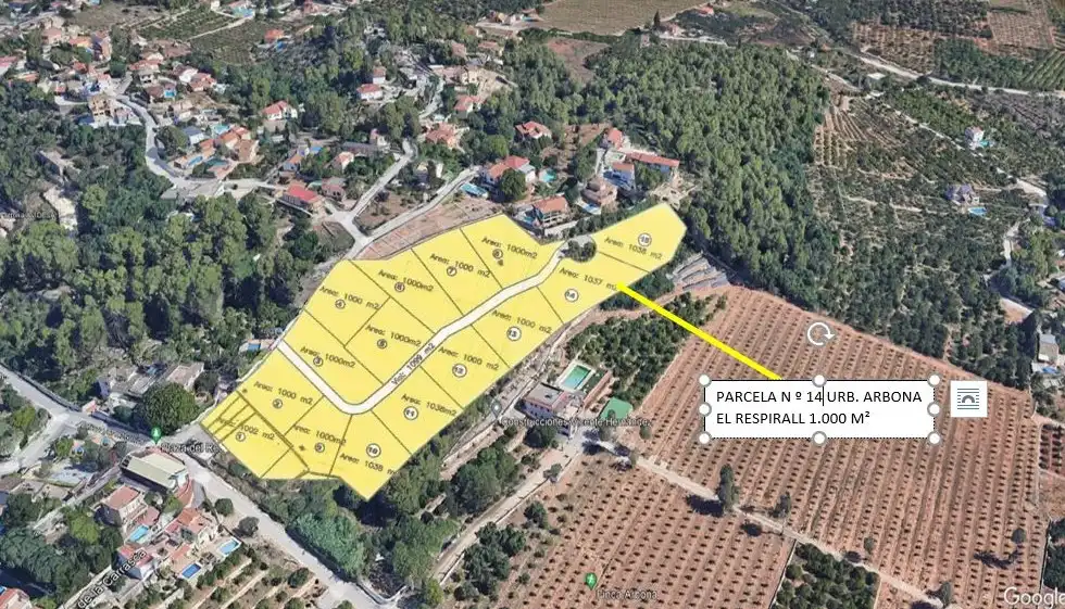 Residential land for sale in Carrer del Tallat Roig