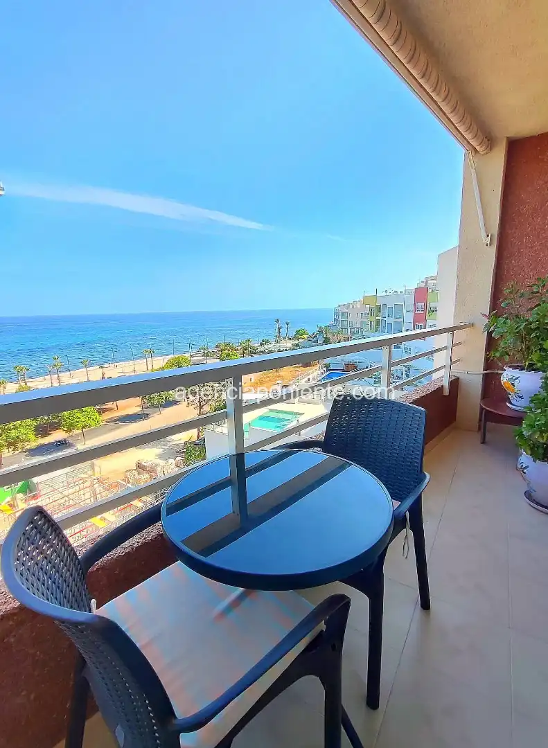 Wohnung zur Miete in Villajoyosa / La Vila Joiosa mit Klimaanlage, Heizung und Terrasse
