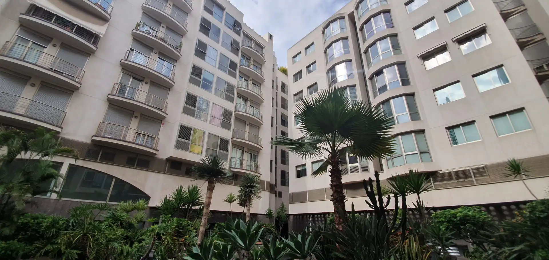 Exterior view of Flat for rent in Santa Cruz de Tenerife  with Private garden, Parquet flooring and Terrace