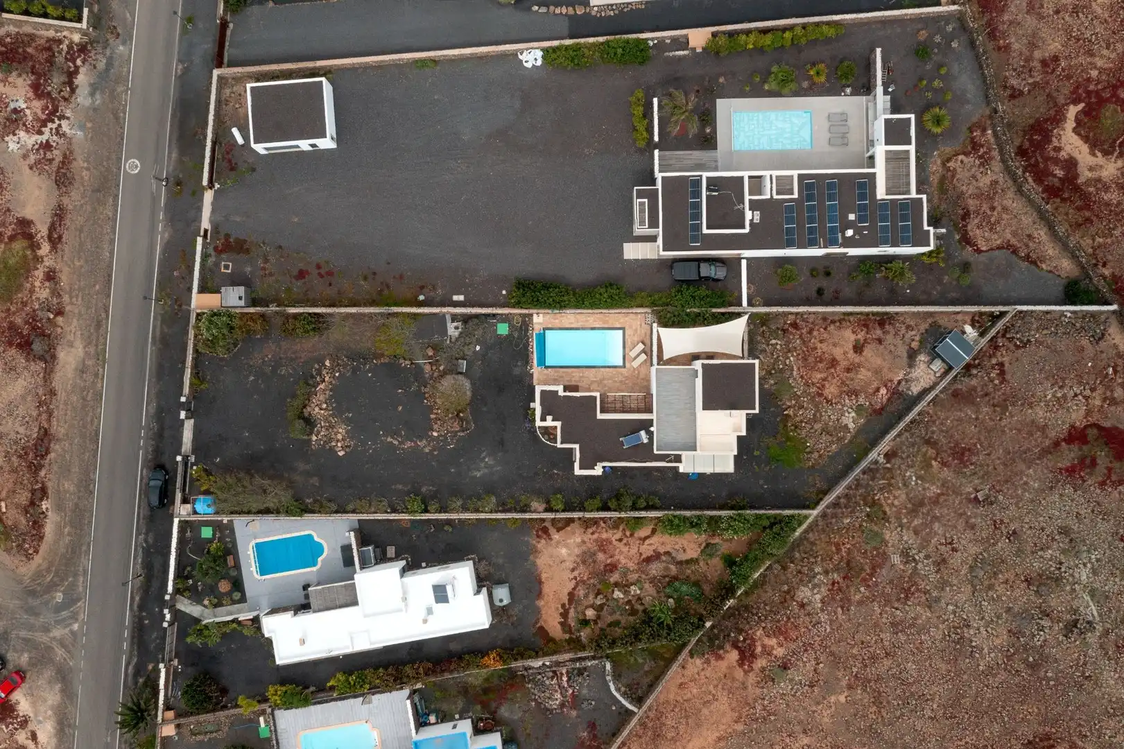 Vista exterior de Casa o chalet en venta en La Oliva con Jardín privado, Terraza y Trastero